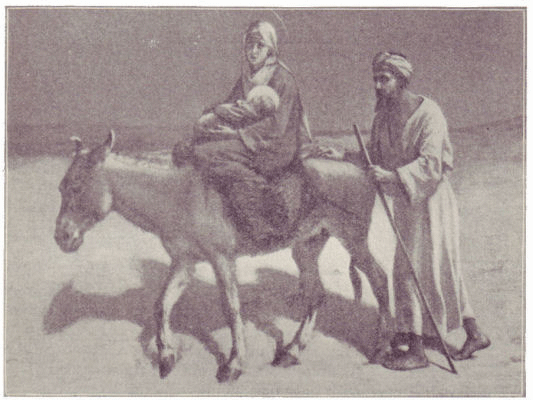 The flight into Egypt