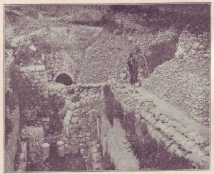 The pool of Siloam as seen to-day