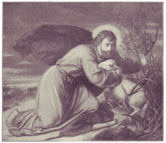 The shepherd goes after the lost sheep