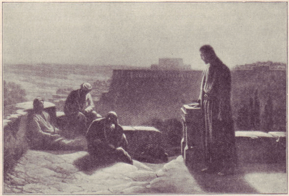 Jesus finds his disciples asleep