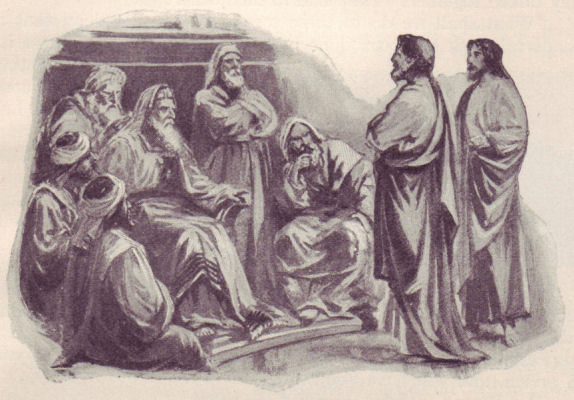 Peter and John before the rulers