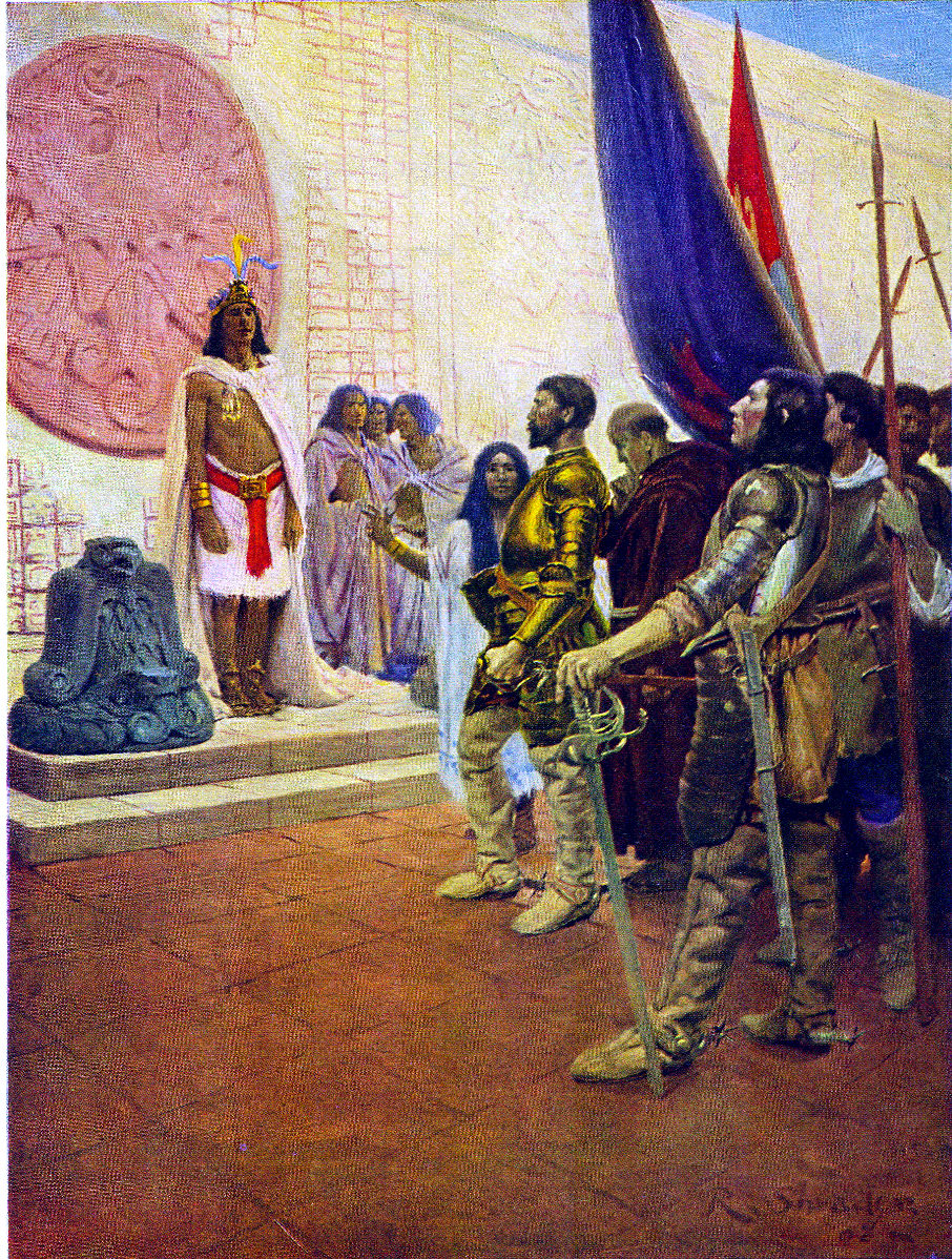 Montezuma  and Cortez