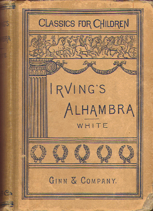 [Book Cover] from Irving's Alhambra by W. Irving