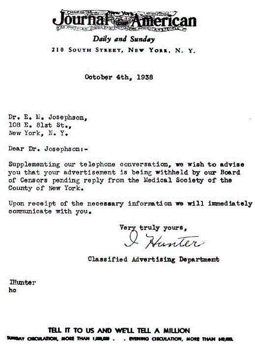 [Imprimateur] from Your Life is Their Toy by Emanuel Josephson