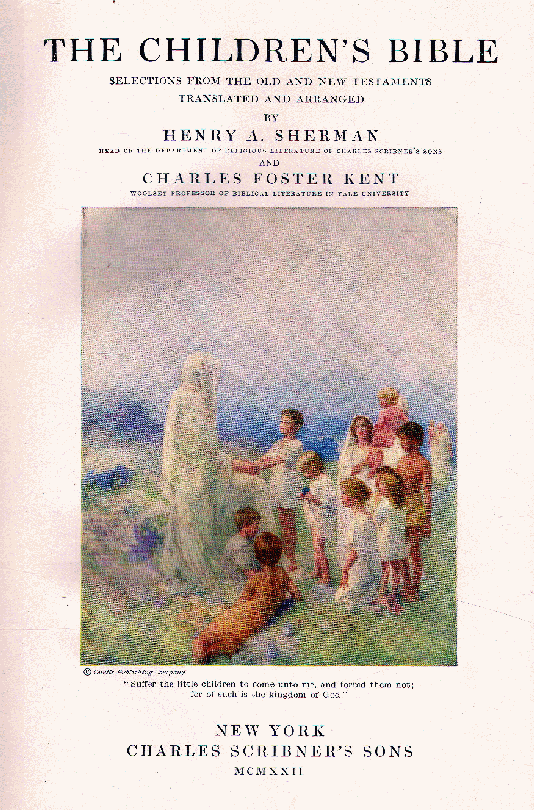 [Title Page] from Children's New Testament by Sherman and Kent