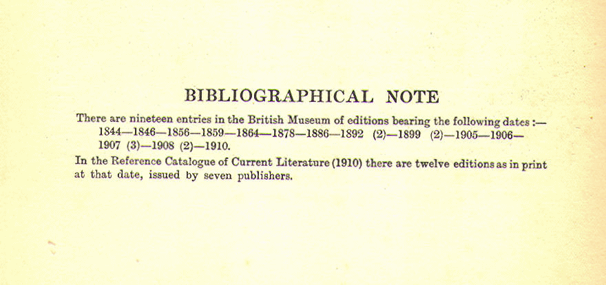 [Biographical Note] from Eothen - Travel in the East by A. W. Kinglake