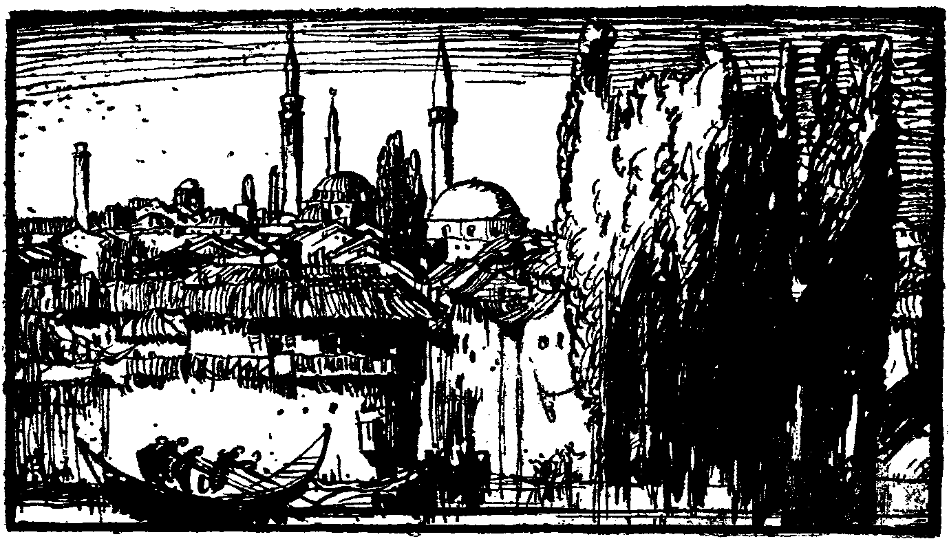 [Illustration] from Eothen - Travel in the East by A. W. Kinglake