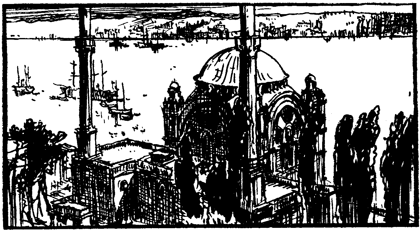 [Illustration] from Eothen - Travel in the East by A. W. Kinglake