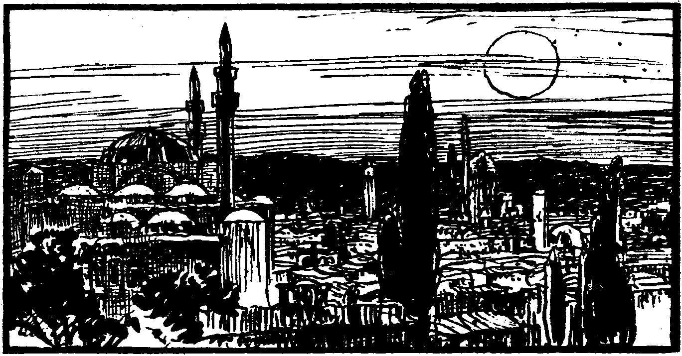 [Illustration] from Eothen - Travel in the East by A. W. Kinglake