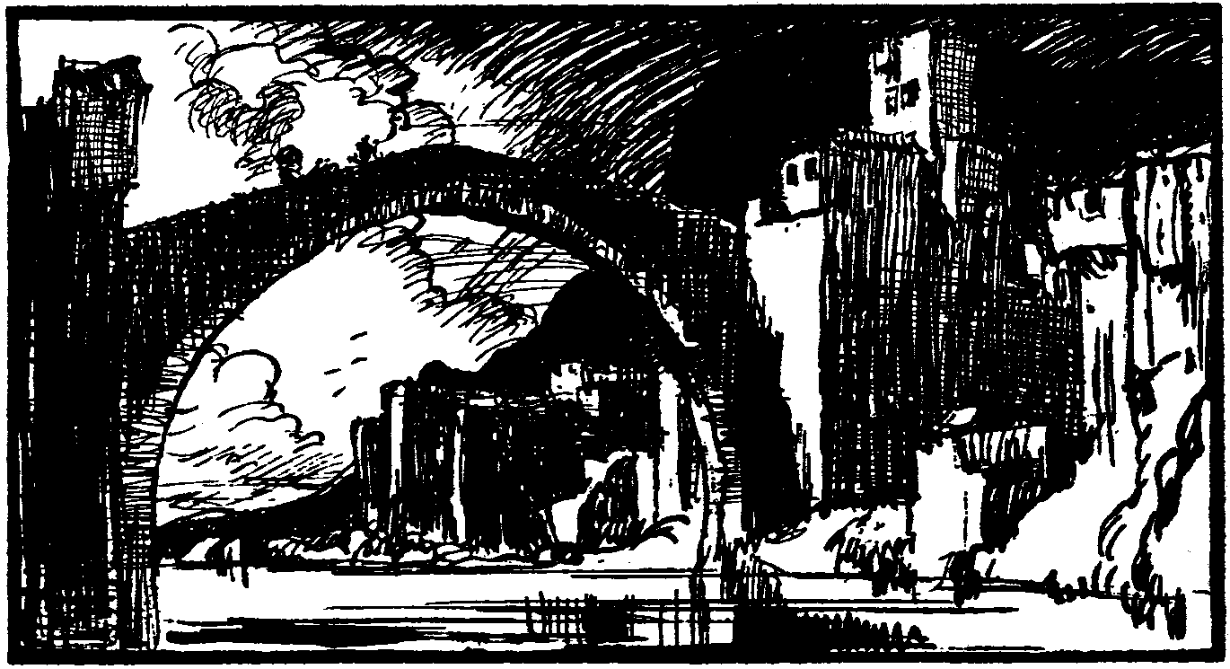 [Illustration] from Eothen - Travel in the East by A. W. Kinglake