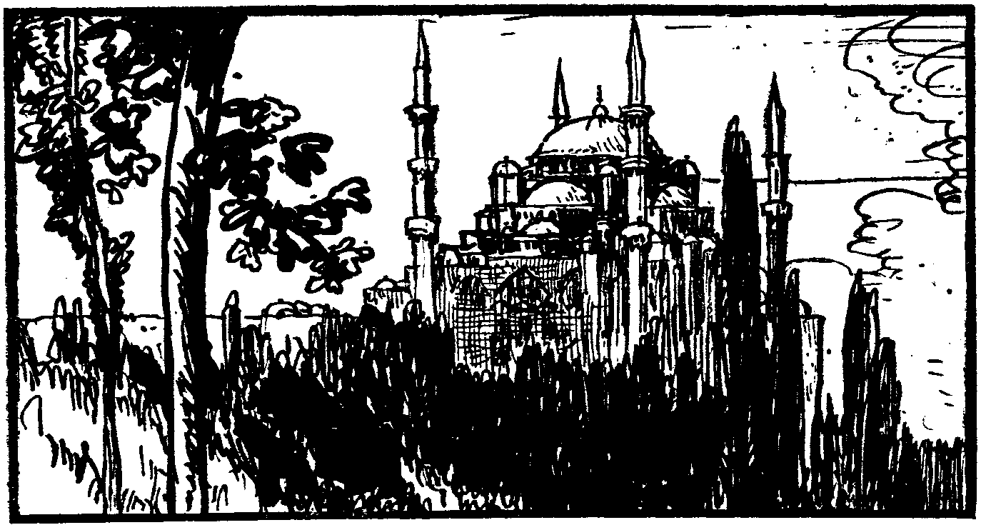 [Illustration] from Eothen - Travel in the East by A. W. Kinglake