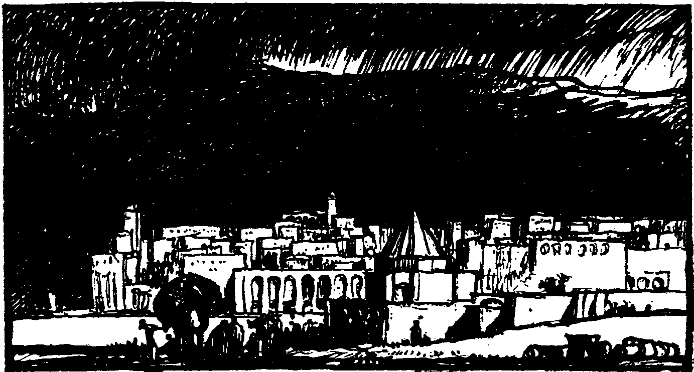 [Illustration] from Eothen - Travel in the East by A. W. Kinglake