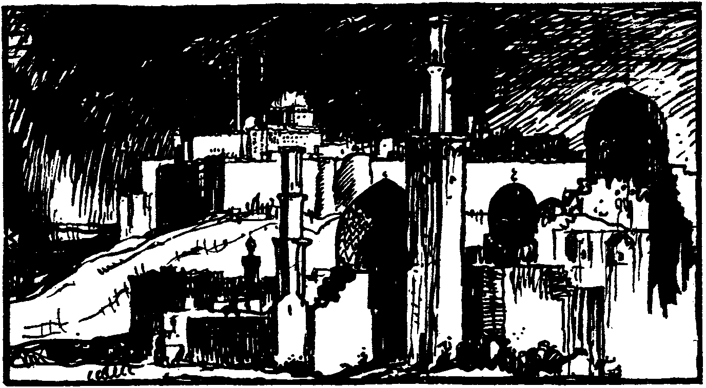 [Illustration] from Eothen - Travel in the East by A. W. Kinglake