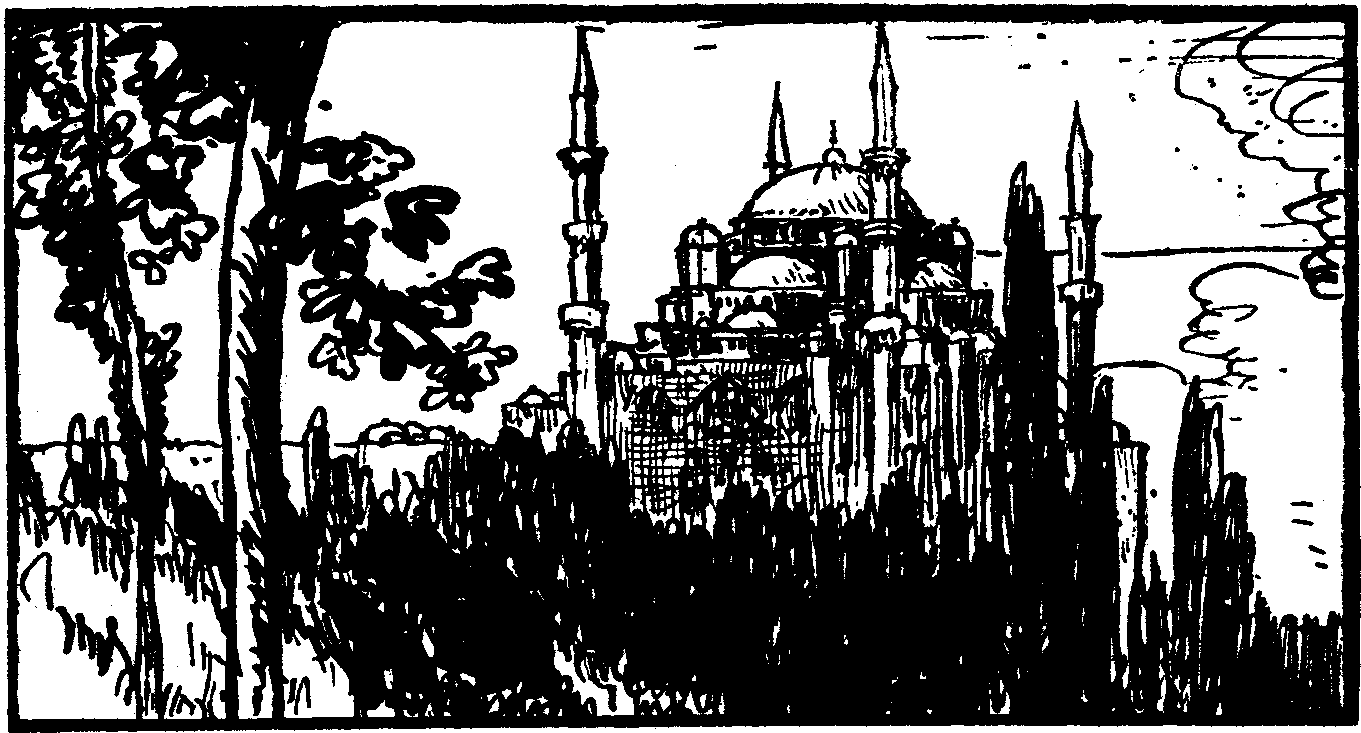 [Illustration] from Eothen - Travel in the East by A. W. Kinglake