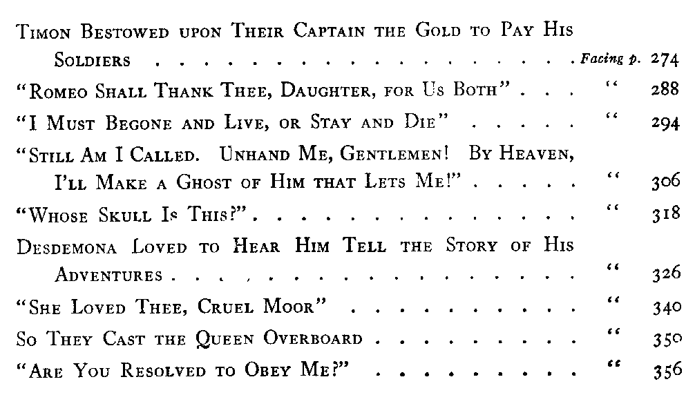 [Illustrations 2 of 2] from Tales from Shakespeare by Charles Lamb