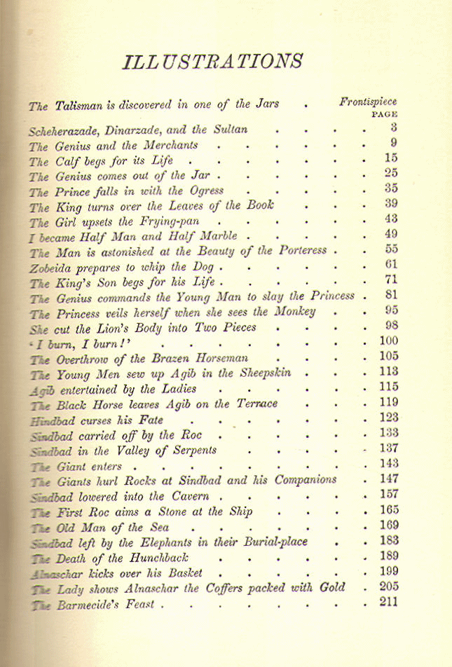 [Illustrations, Page 1 of 2] from The Arabian Nights by Andrew Lang