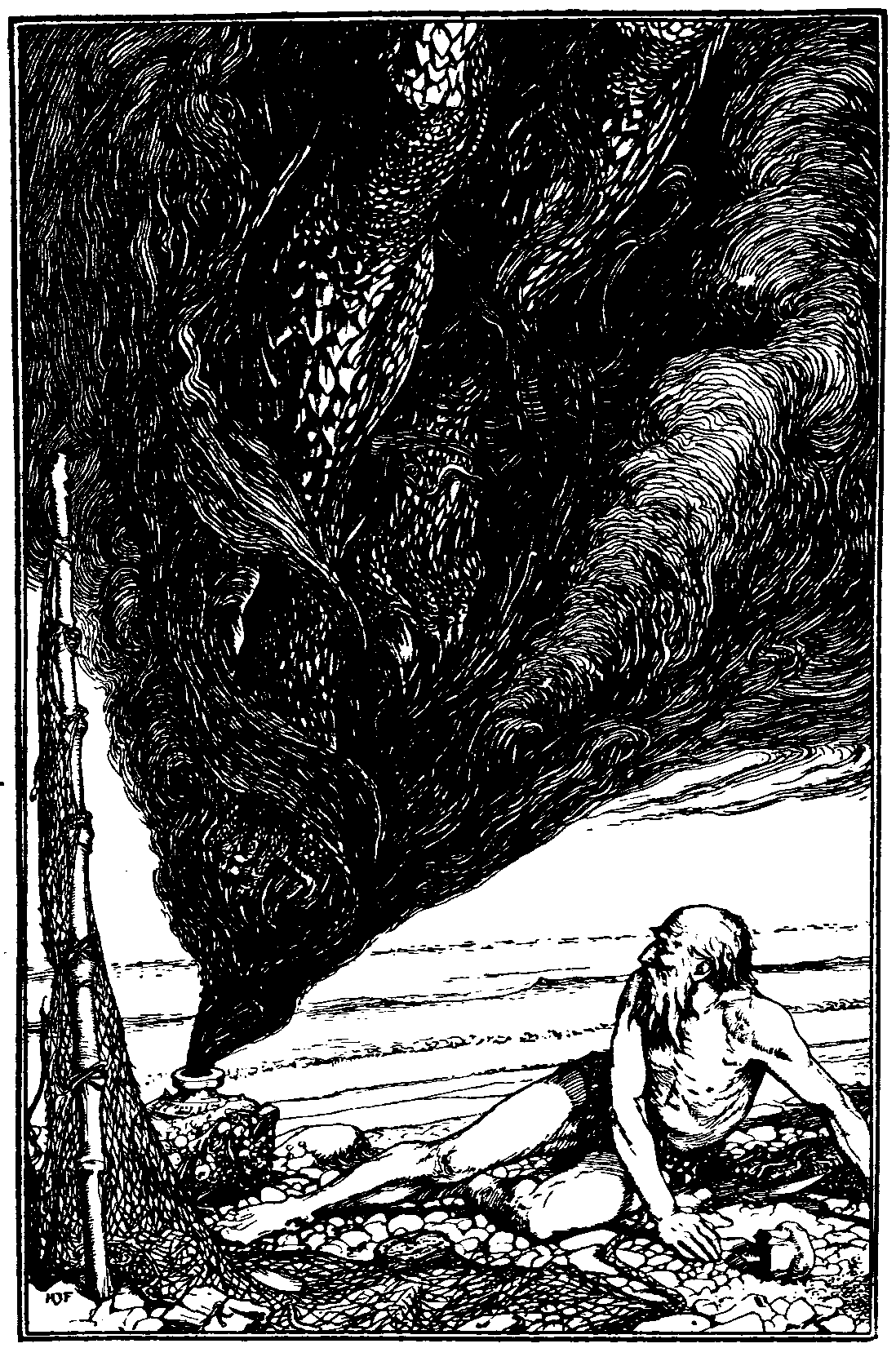 [Illustration] from The Arabian Nights by Andrew Lang