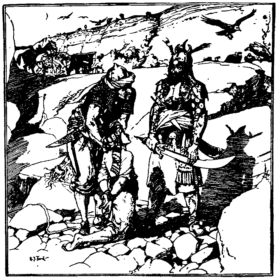 [Illustration] from The Arabian Nights by Andrew Lang