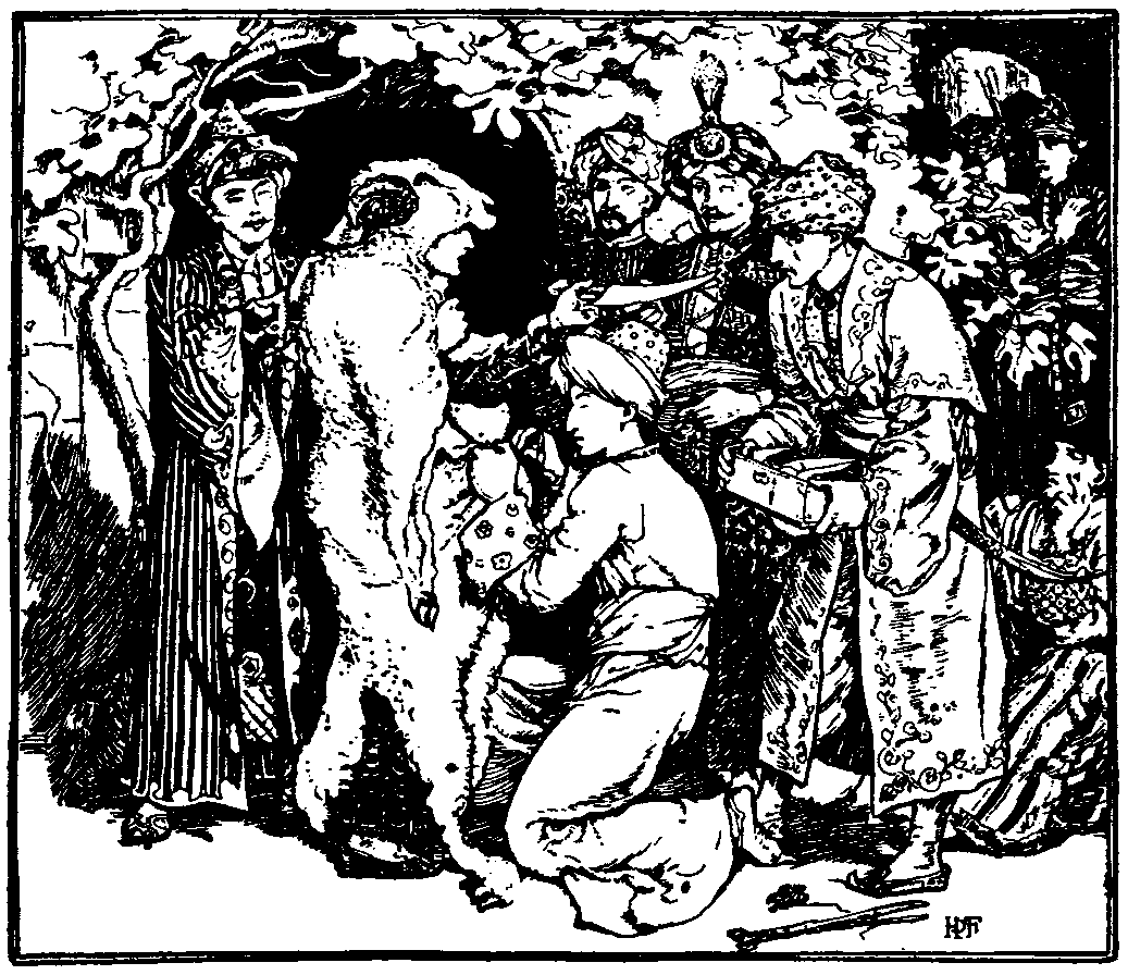 [Illustration] from The Arabian Nights by Andrew Lang