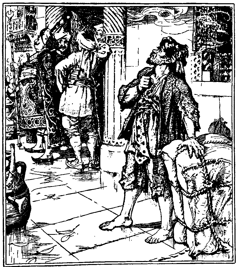 [Illustration] from The Arabian Nights by Andrew Lang