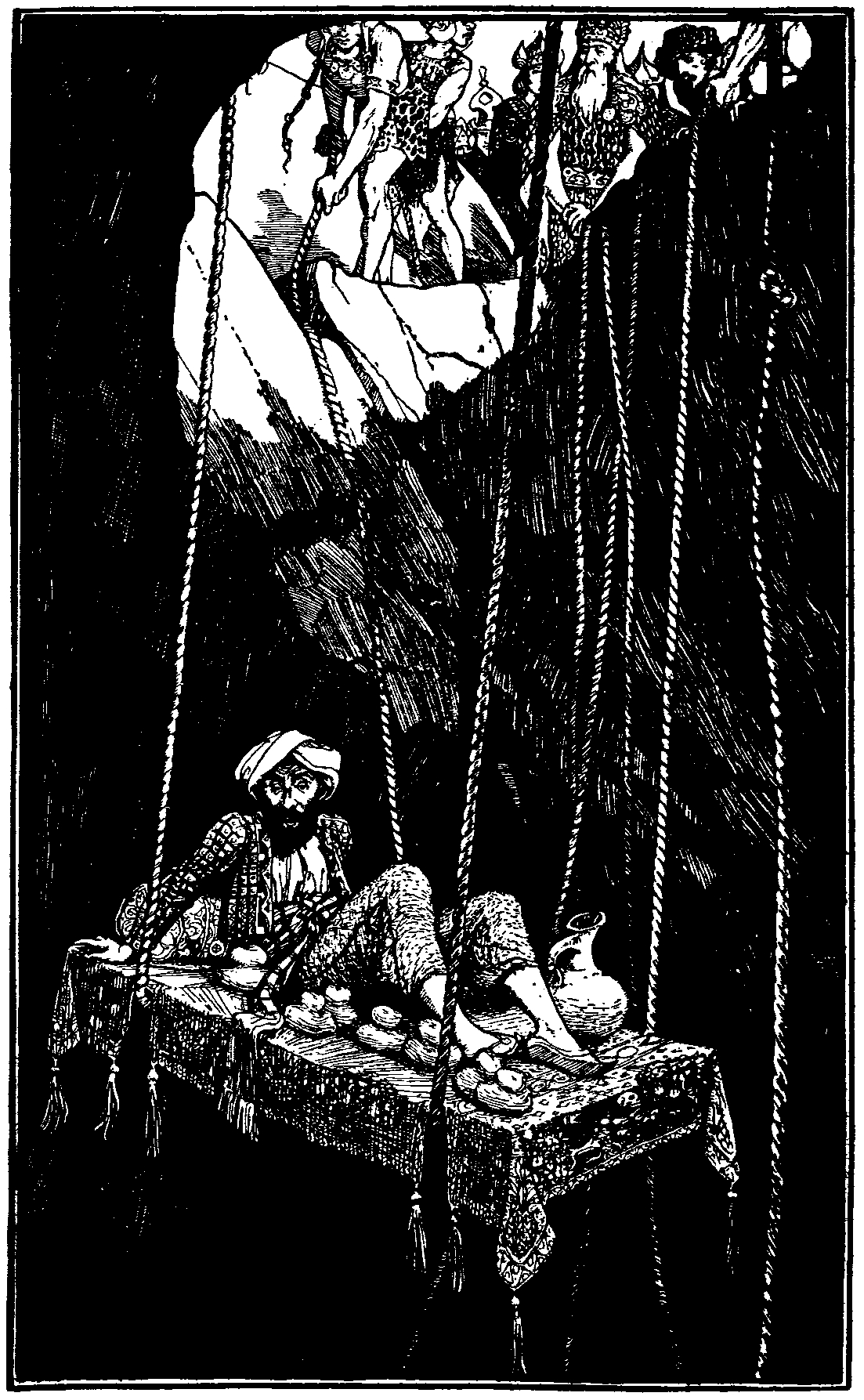 [Illustration] from The Arabian Nights by Andrew Lang