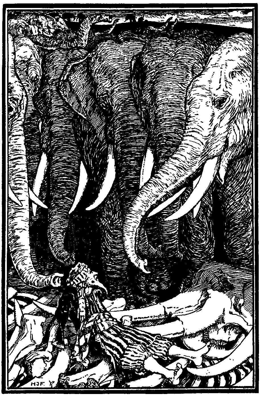 [Illustration] from The Arabian Nights by Andrew Lang