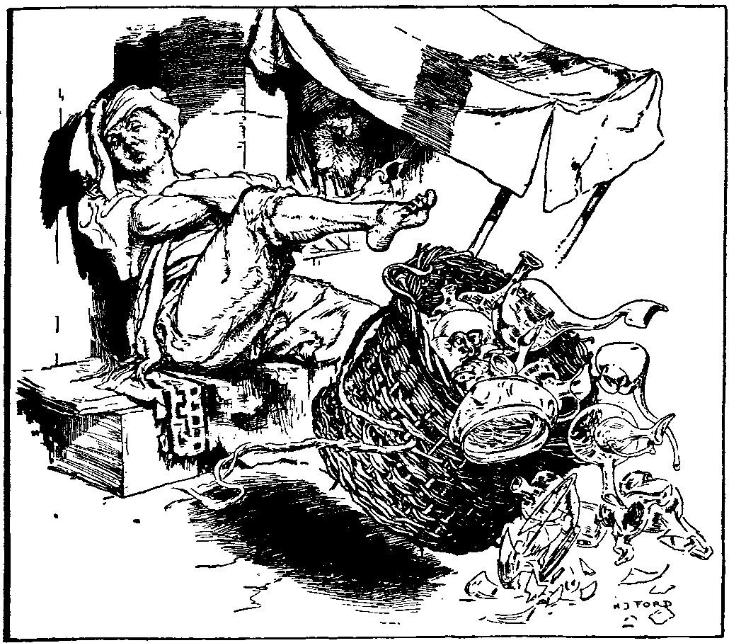 [Illustration] from The Arabian Nights by Andrew Lang