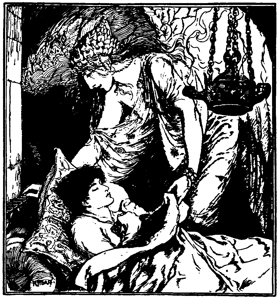 [Illustration] from The Arabian Nights by Andrew Lang