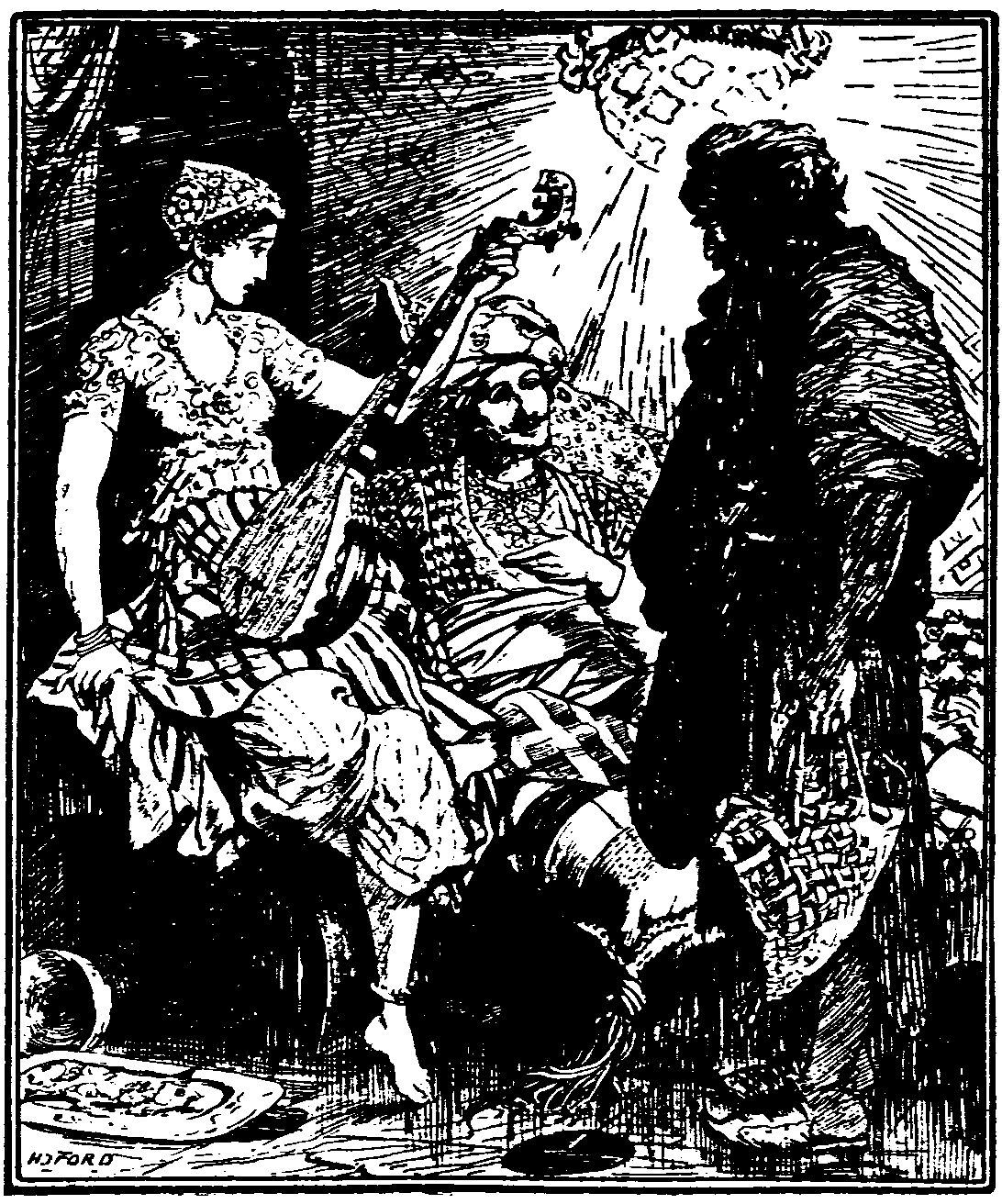 [Illustration] from The Arabian Nights by Andrew Lang