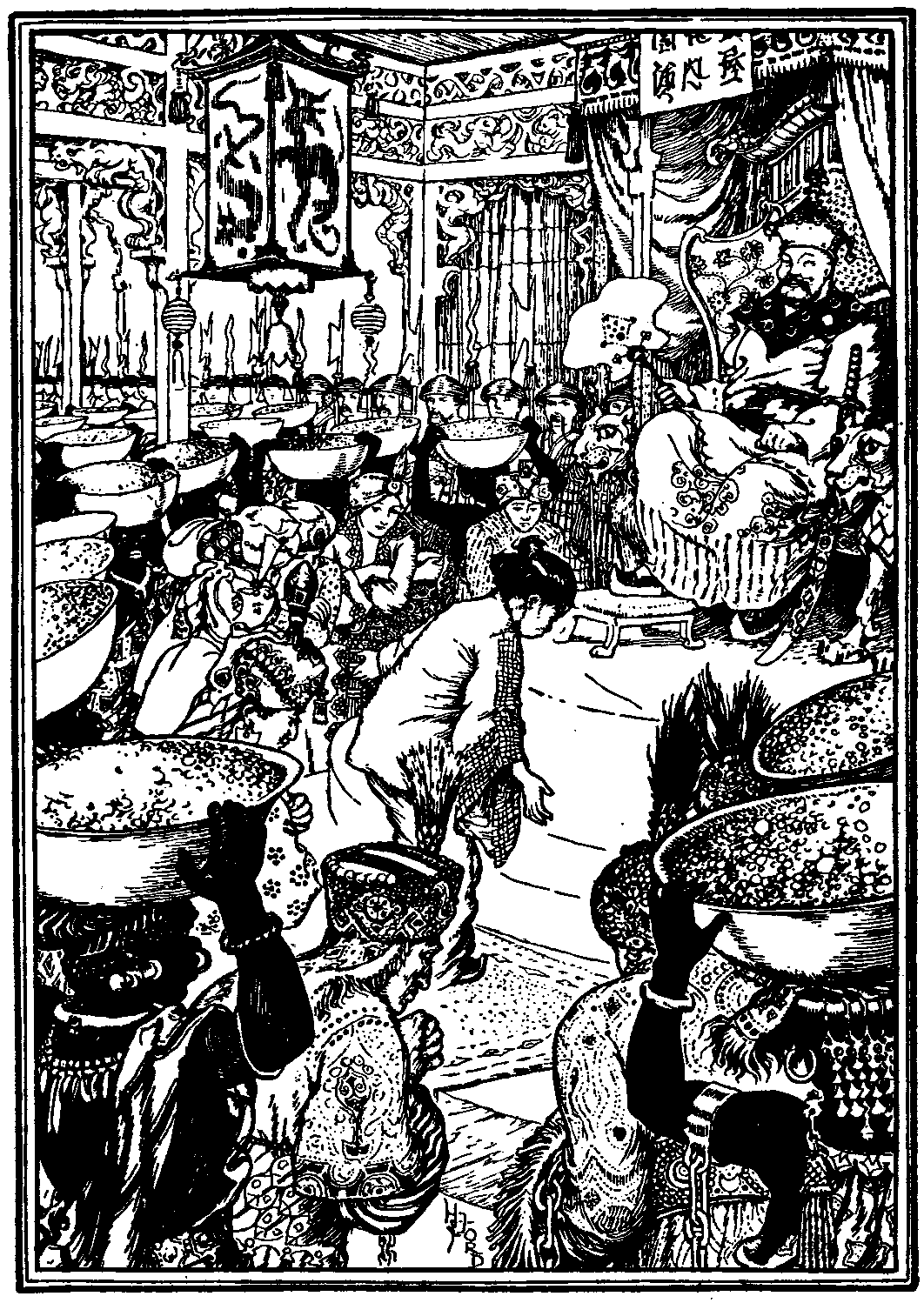 [Illustration] from The Arabian Nights by Andrew Lang