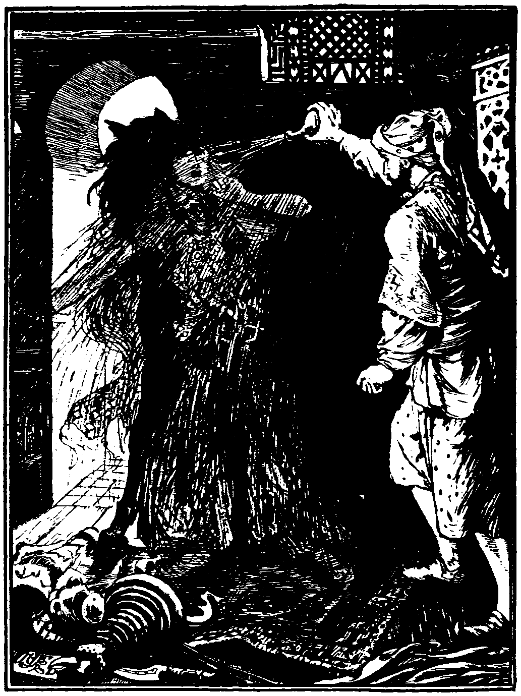 [Illustration] from The Arabian Nights by Andrew Lang