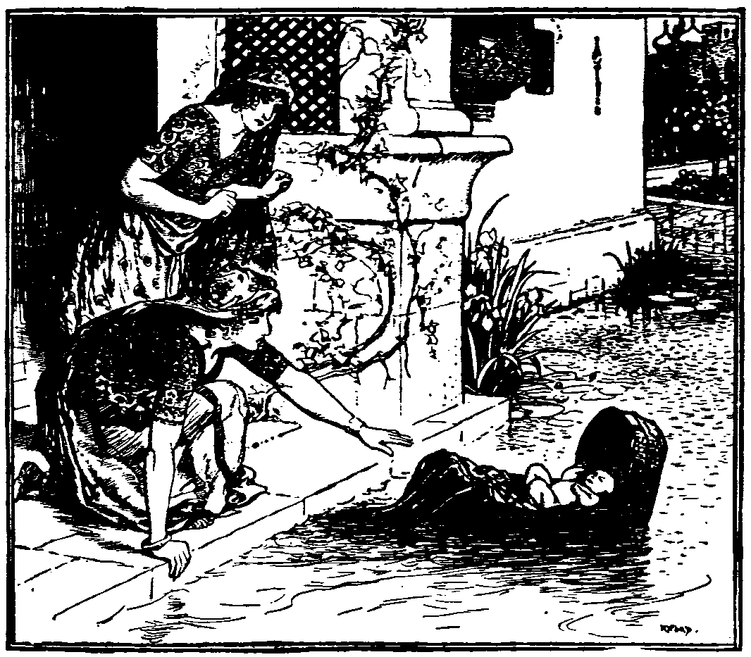 [Illustration] from The Arabian Nights by Andrew Lang