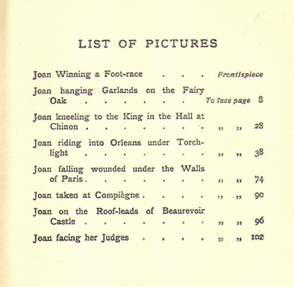 [List of Pictures] from The Story of Joan of Arc by Andrew Lang