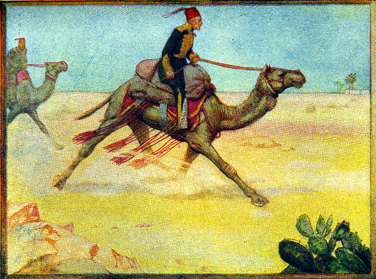 Gordon on camel