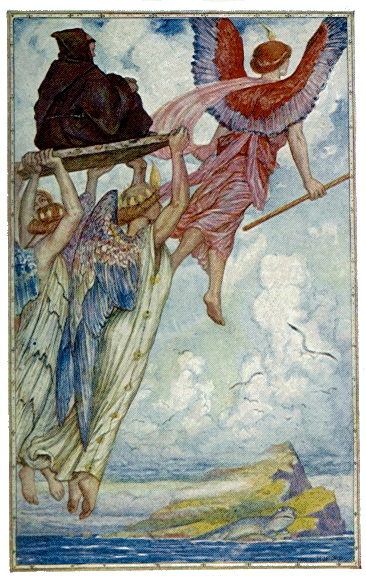 St. Senan and the Angels