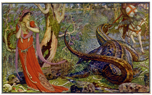 St. George and the dragon