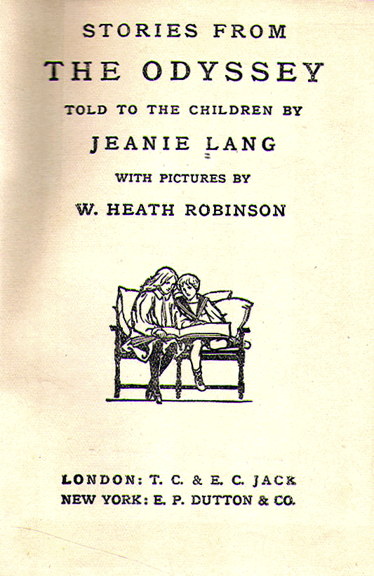[Title Page] from Stories from the Odyssey by Jeanie Lang