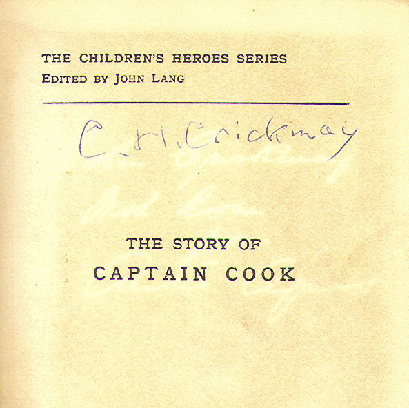 [Series Page] from The Story of Captain Cook by John Lang
