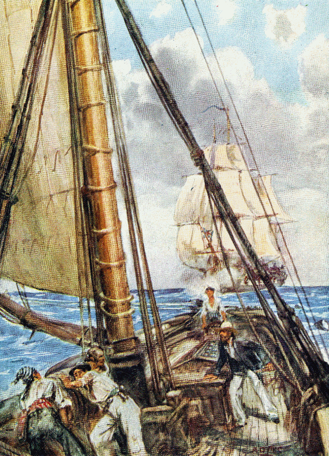Capture of a slaver