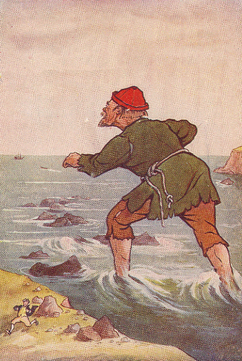 Gulliver in Brobdingnag