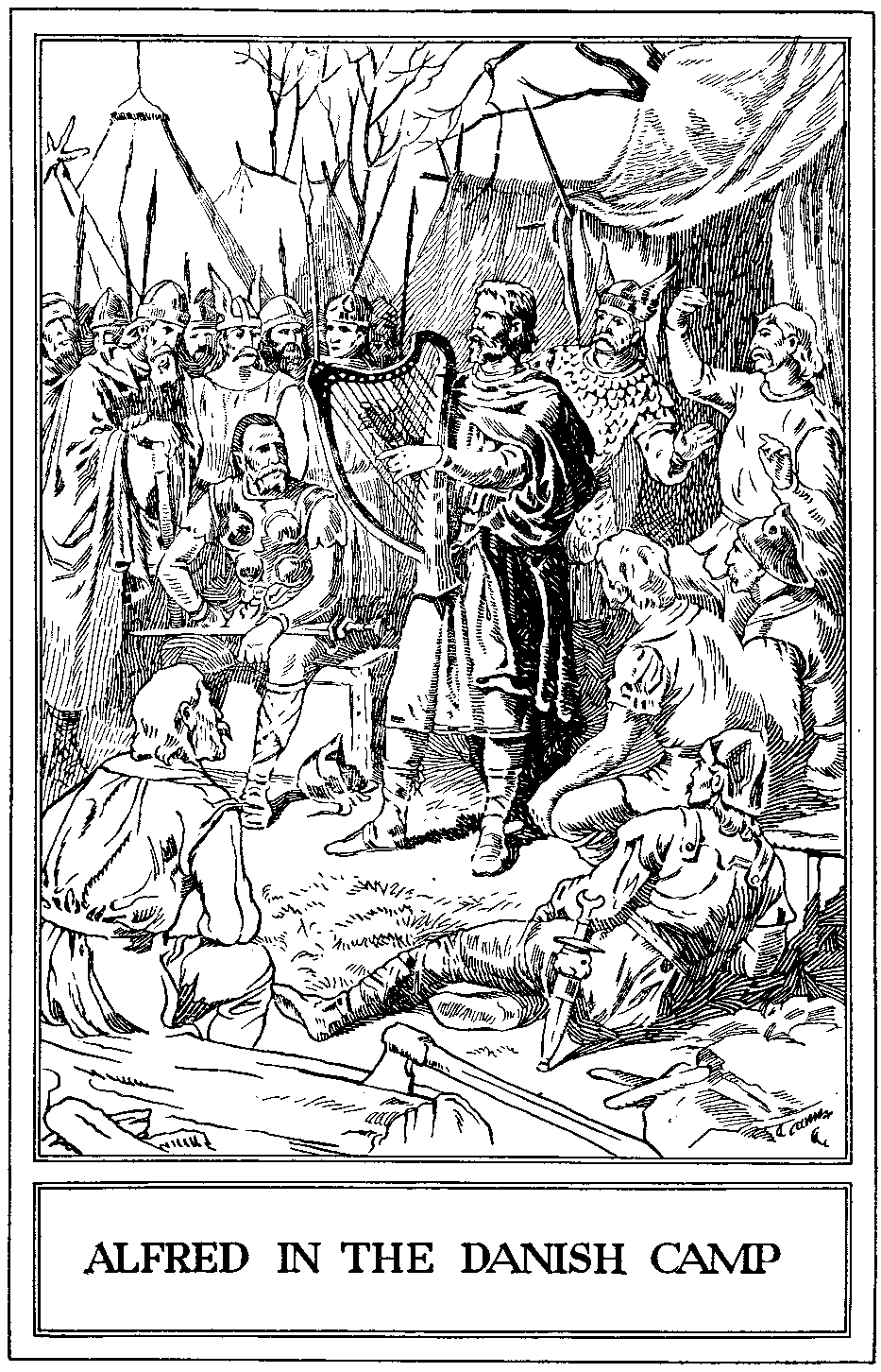 Alfred the Great in the Danish Camp Alfred the Great