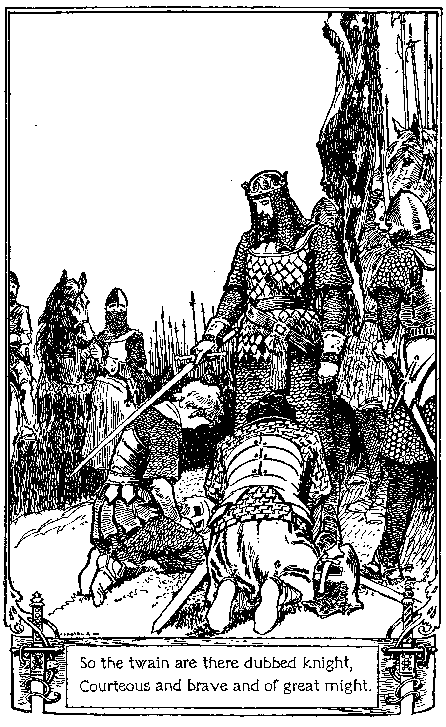 Roland and Charlemagne