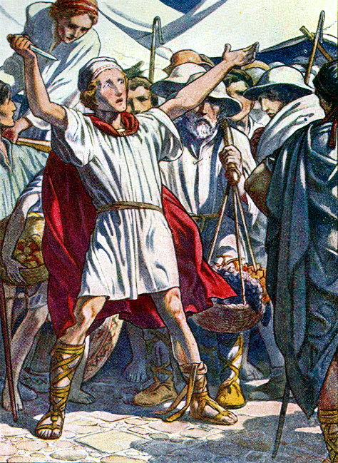 Solon in the marketplace