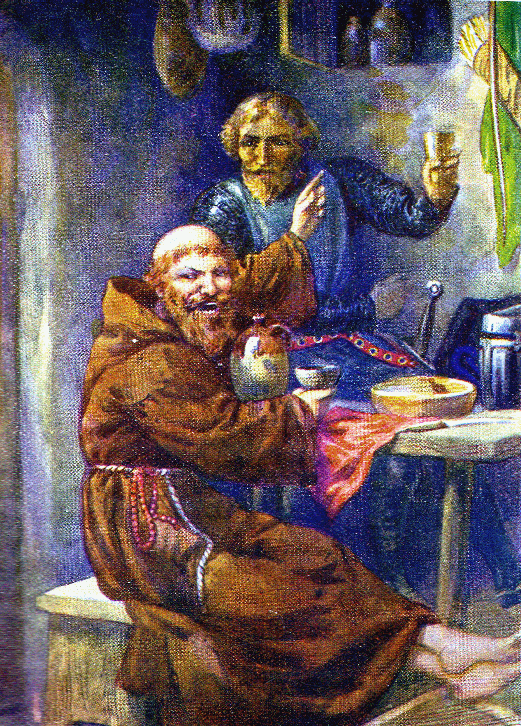 Richard I and Little John