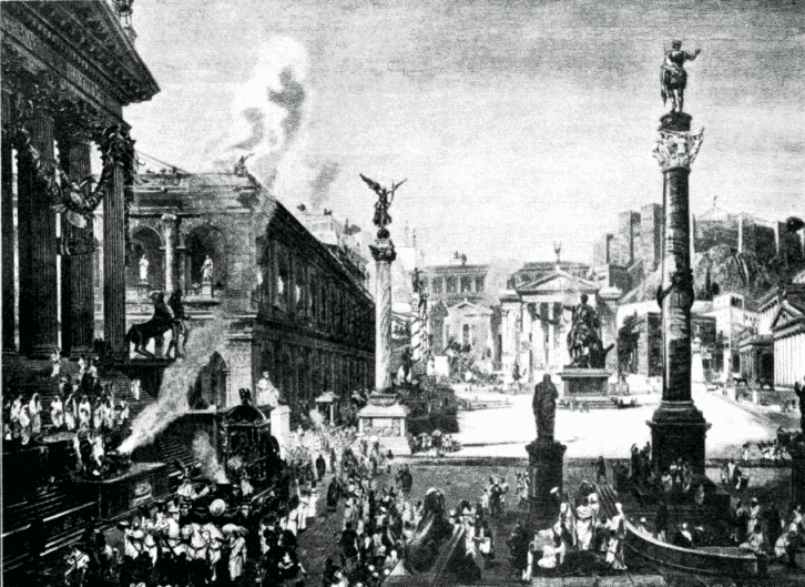 [Illustration] from Stories from the Roman Forum by Isabel Lovell