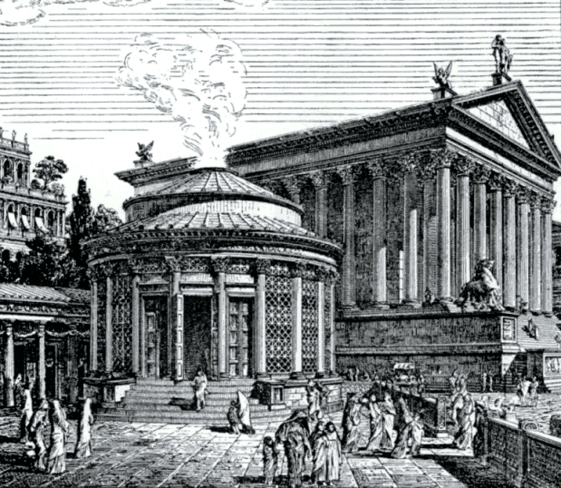 [Illustration] from Stories from the Roman Forum by Isabel Lovell