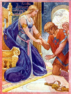 Siegfried and Kriemhild