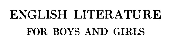 [Title] from English Literature  by H. E. Marshall