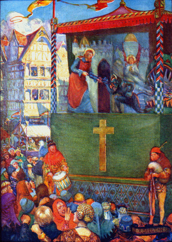 Early traveling theatres