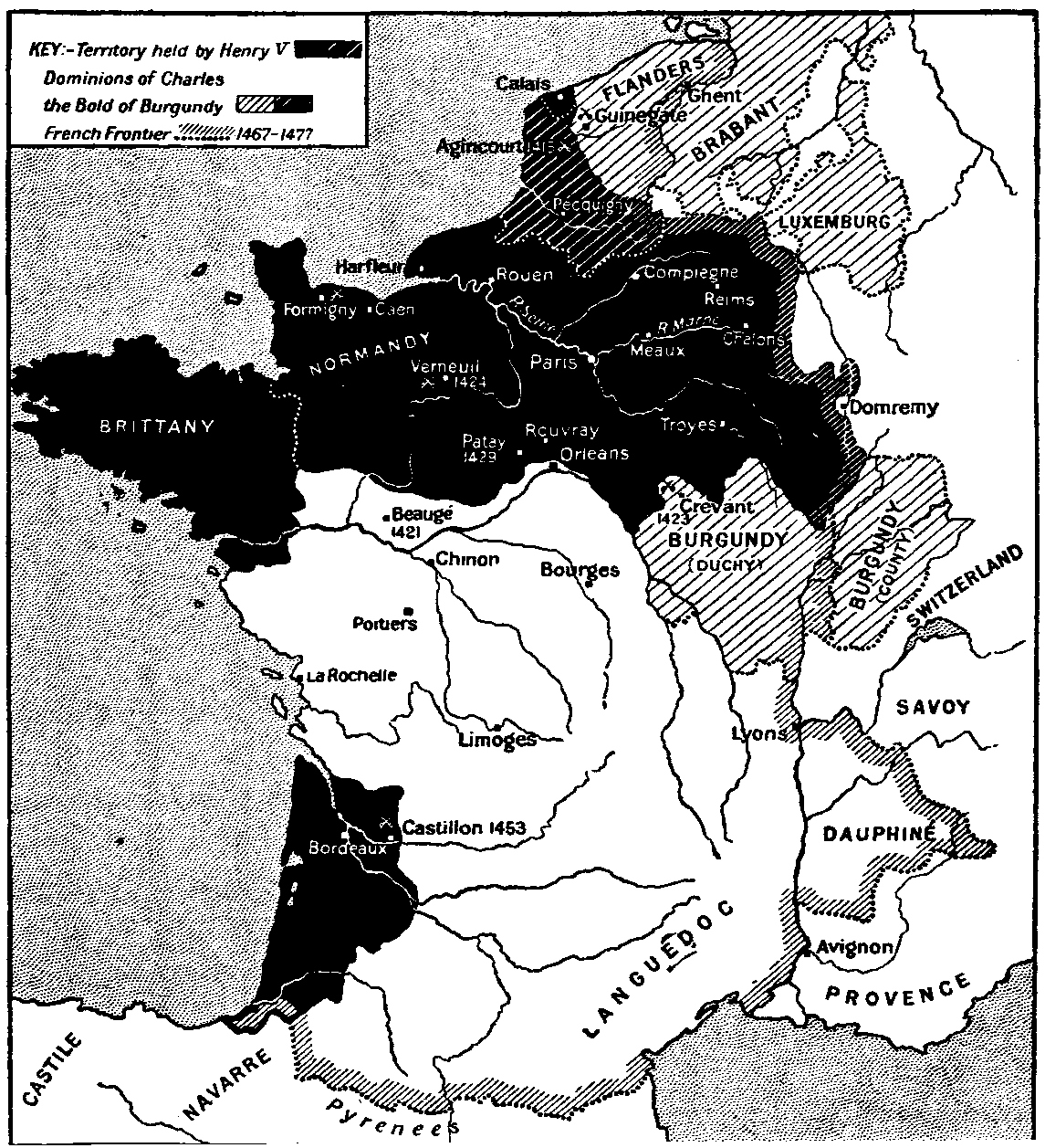 France 1450 A.D.